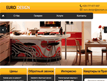 Tablet Screenshot of design-euro.com